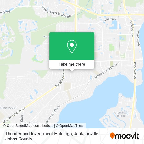 Thunderland Investment Holdings map