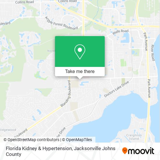 Florida Kidney & Hypertension map