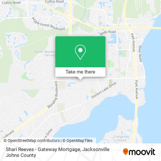 Shari Reeves - Gateway Mortgage map