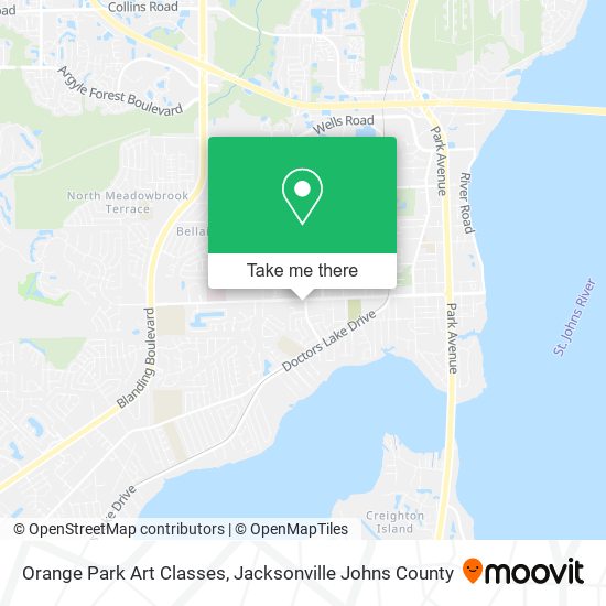 Mapa de Orange Park Art Classes