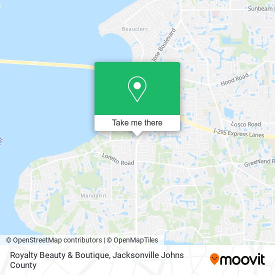 Royalty Beauty & Boutique map