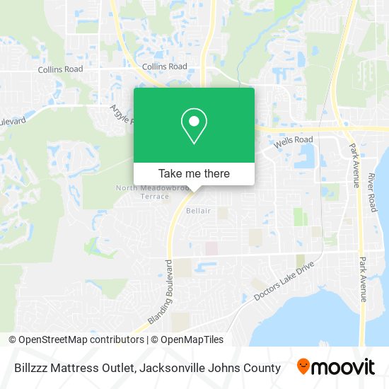 Billzzz Mattress Outlet map