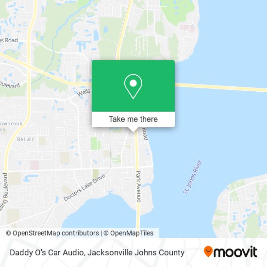 Daddy O's Car Audio map