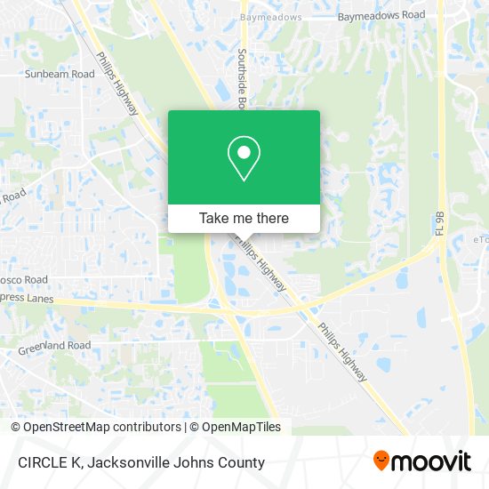 Mapa de CIRCLE K