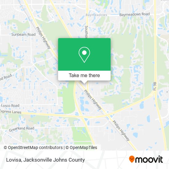 Lovisa map