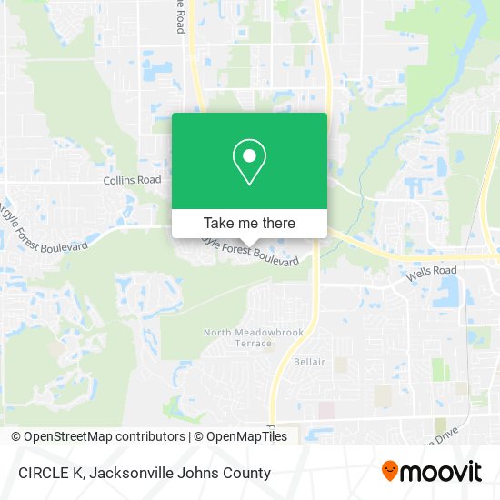 Mapa de CIRCLE K