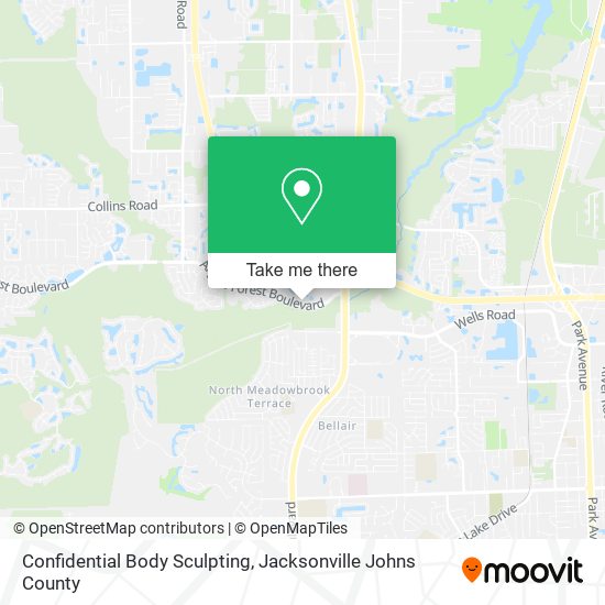 Confidential Body Sculpting map