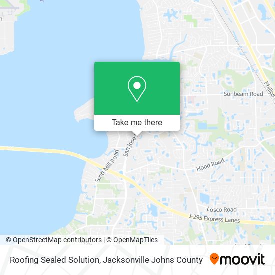 Roofing Sealed Solution map