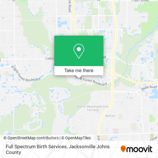 Full Spectrum Birth Services map