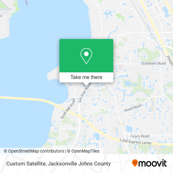 Custom Satellite map