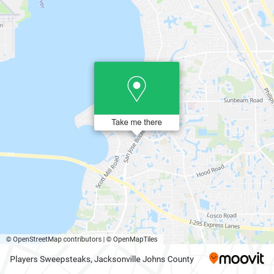 Players Sweepsteaks map