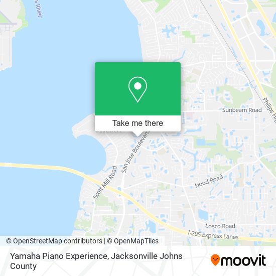 Mapa de Yamaha Piano Experience