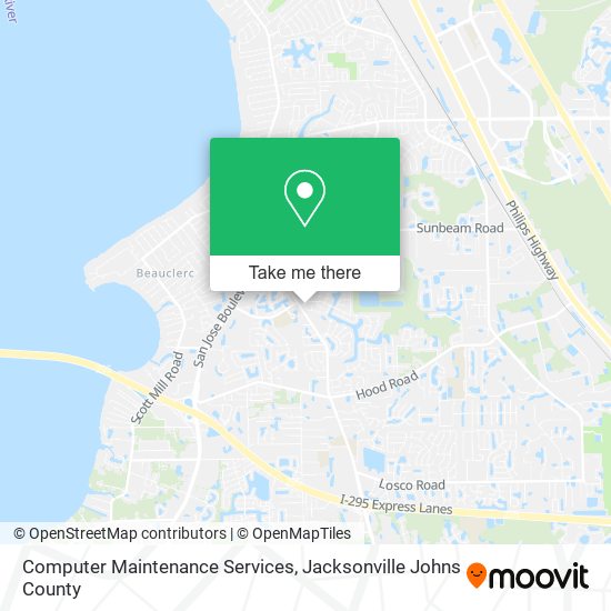 Computer Maintenance Services map