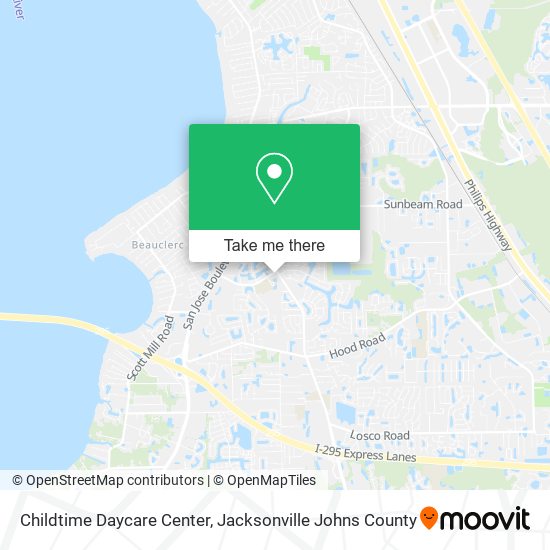 Mapa de Childtime Daycare Center