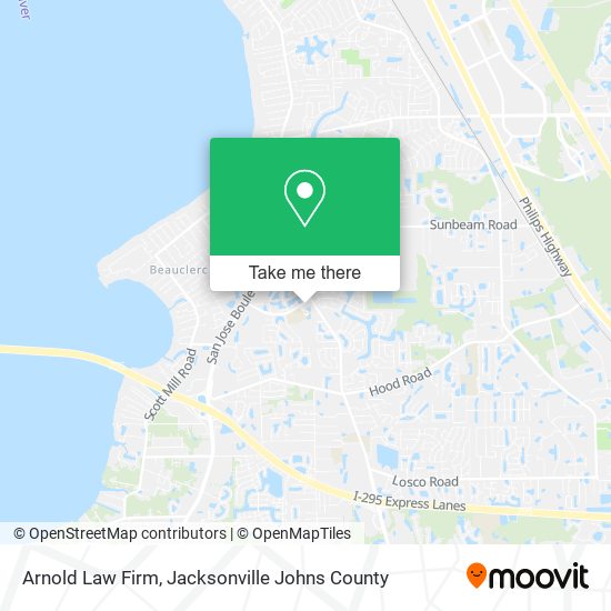Mapa de Arnold Law Firm