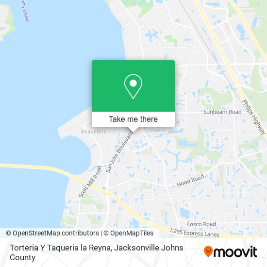 Torteria Y Taqueria la Reyna map