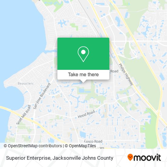 Superior Enterprise map