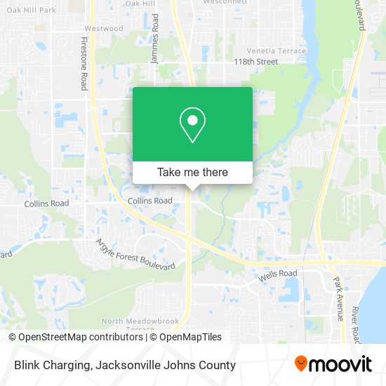 Mapa de Blink Charging