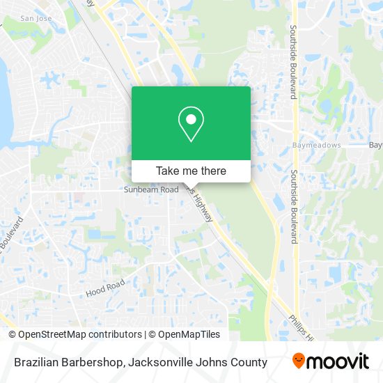 Mapa de Brazilian Barbershop