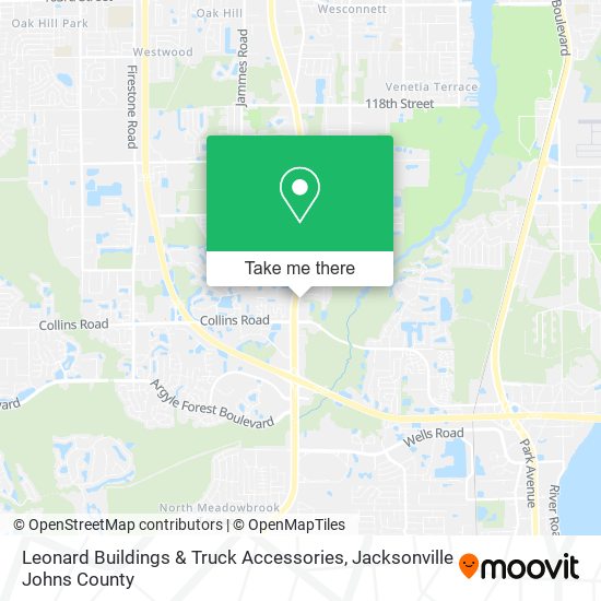 Leonard Buildings & Truck Accessories map