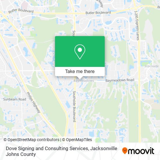 Mapa de Dove Signing and Consulting Services
