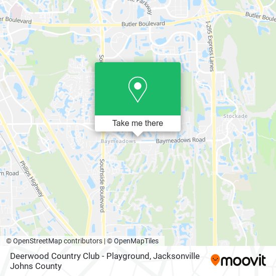 Mapa de Deerwood Country Club - Playground