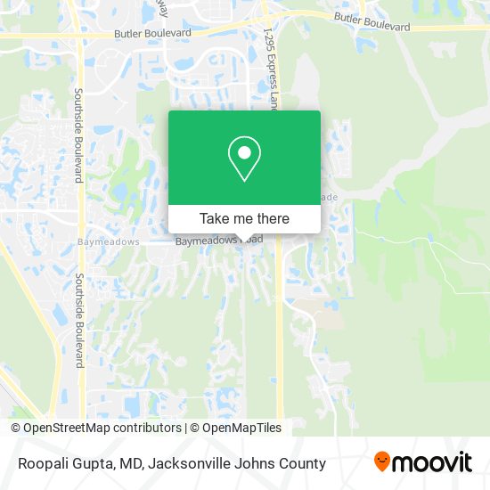 Mapa de Roopali Gupta, MD