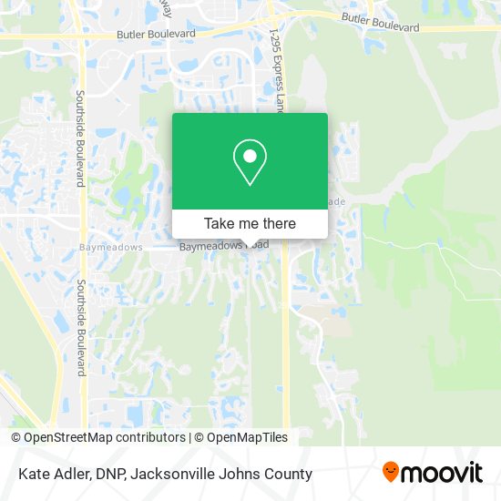 Kate Adler, DNP map