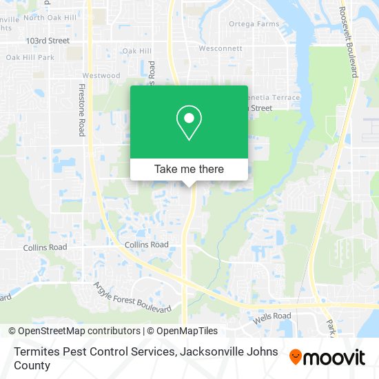 Termites Pest Control Services map