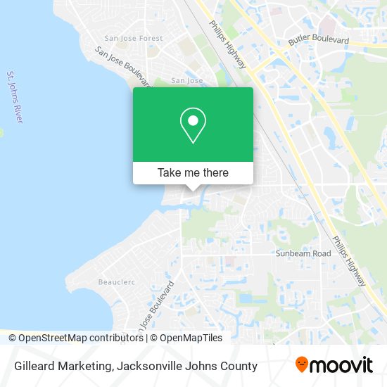 Gilleard Marketing map