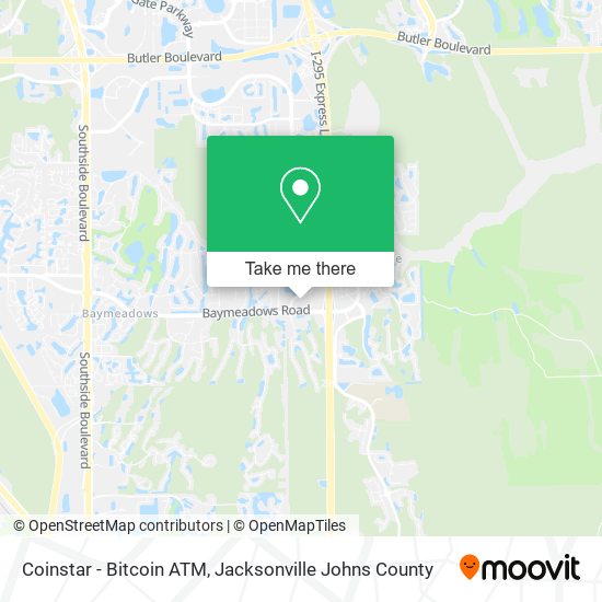 Coinstar - Bitcoin ATM map