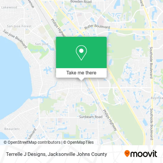 Terrelle J Designs map
