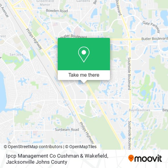 Ipcp Management Co Cushman & Wakefield map