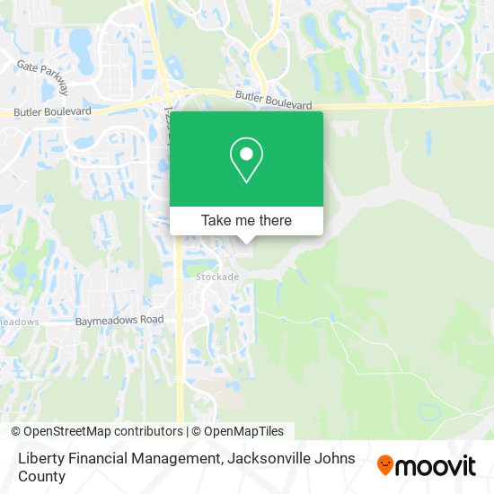 Mapa de Liberty Financial Management