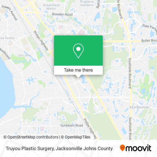 Truyou Plastic Surgery map