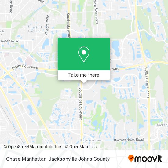 Chase Manhattan map