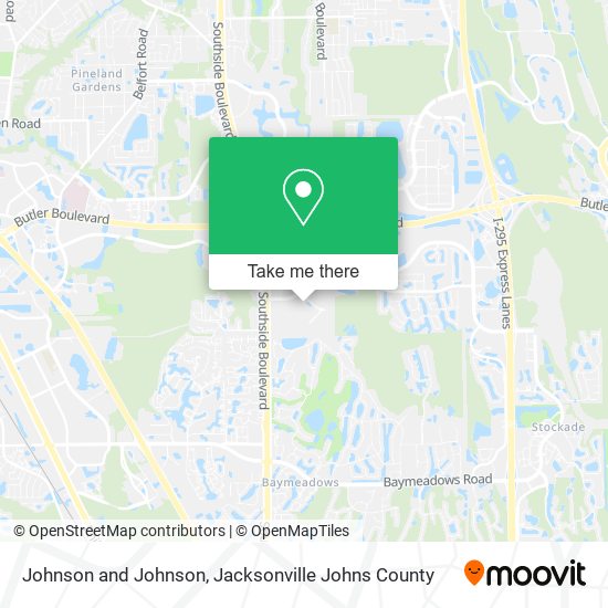 Mapa de Johnson and Johnson