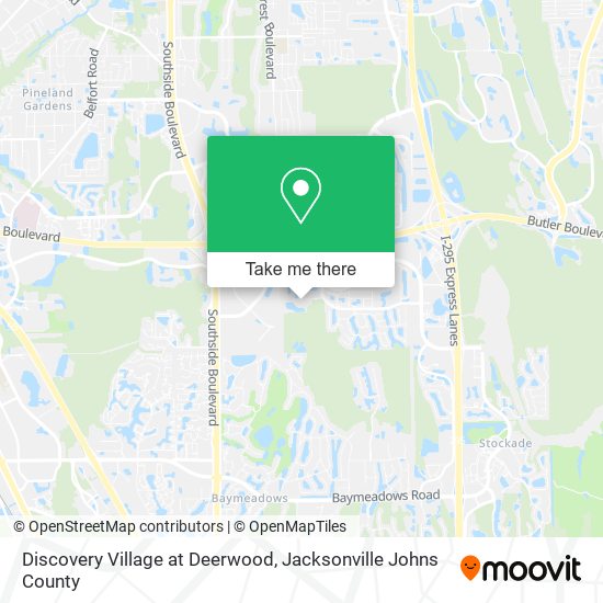 Mapa de Discovery Village at Deerwood