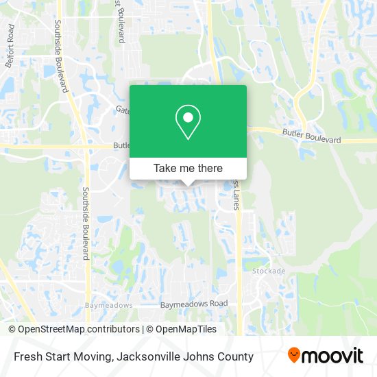 Fresh Start Moving map