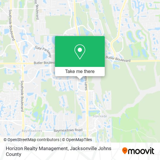 Horizon Realty Management map
