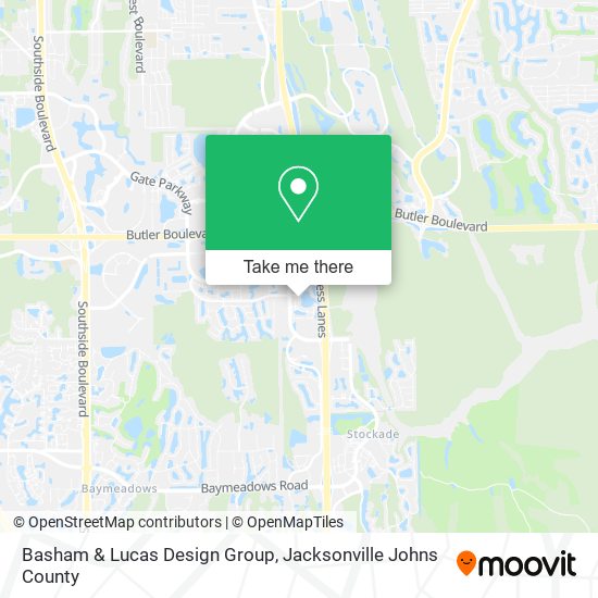 Mapa de Basham & Lucas Design Group