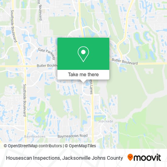 Housescan Inspections map