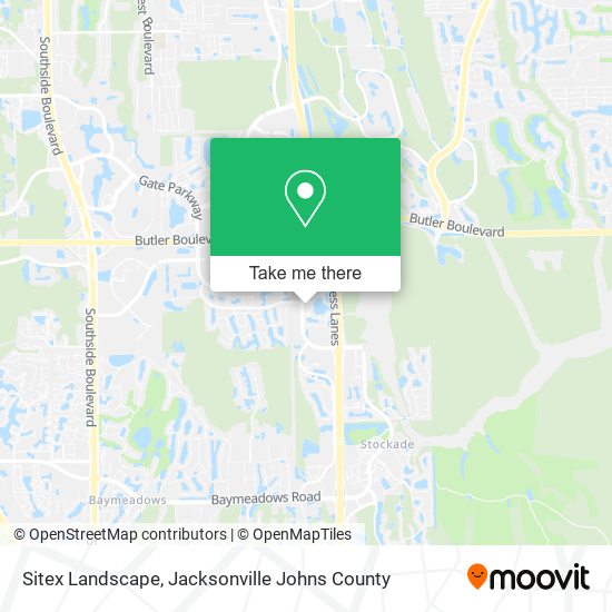 Sitex Landscape map