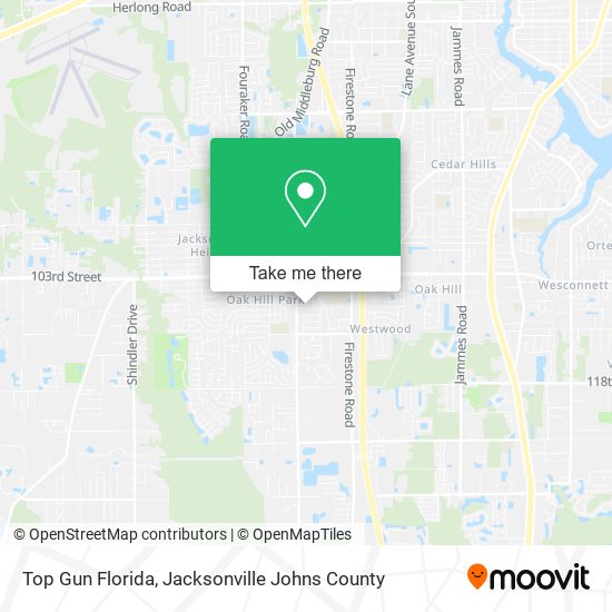 Top Gun Florida map