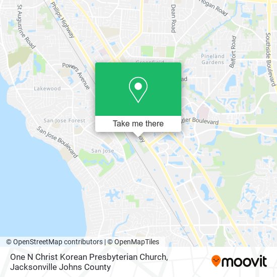 One N Christ Korean Presbyterian Church map