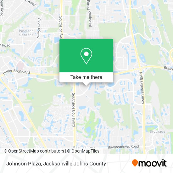 Johnson Plaza map