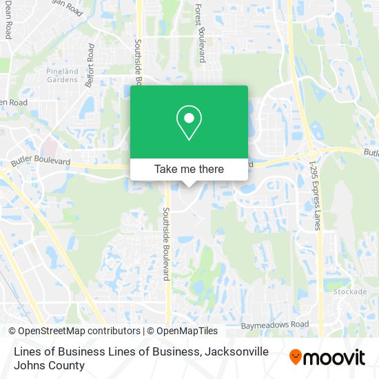 Lines of Business Lines of Business map