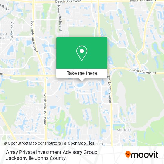 Array Private Investment Advisory Group map