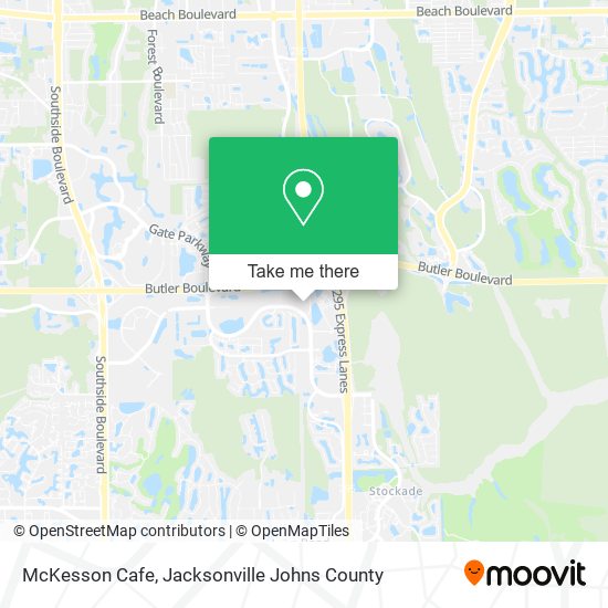McKesson Cafe map
