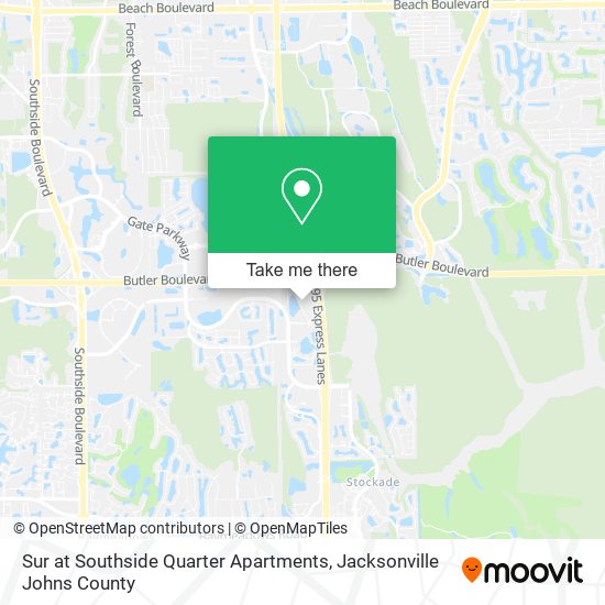 Sur at Southside Quarter Apartments map